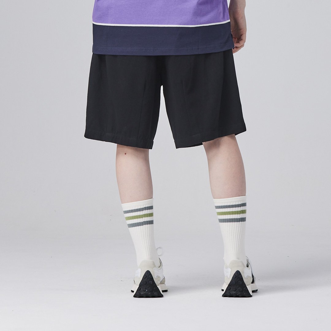 KANGOL中性休閒氣球褲-黑