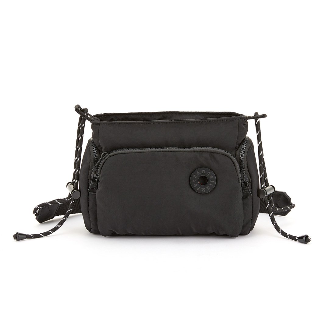 Angelia&Pets輕便斜肩包-黑