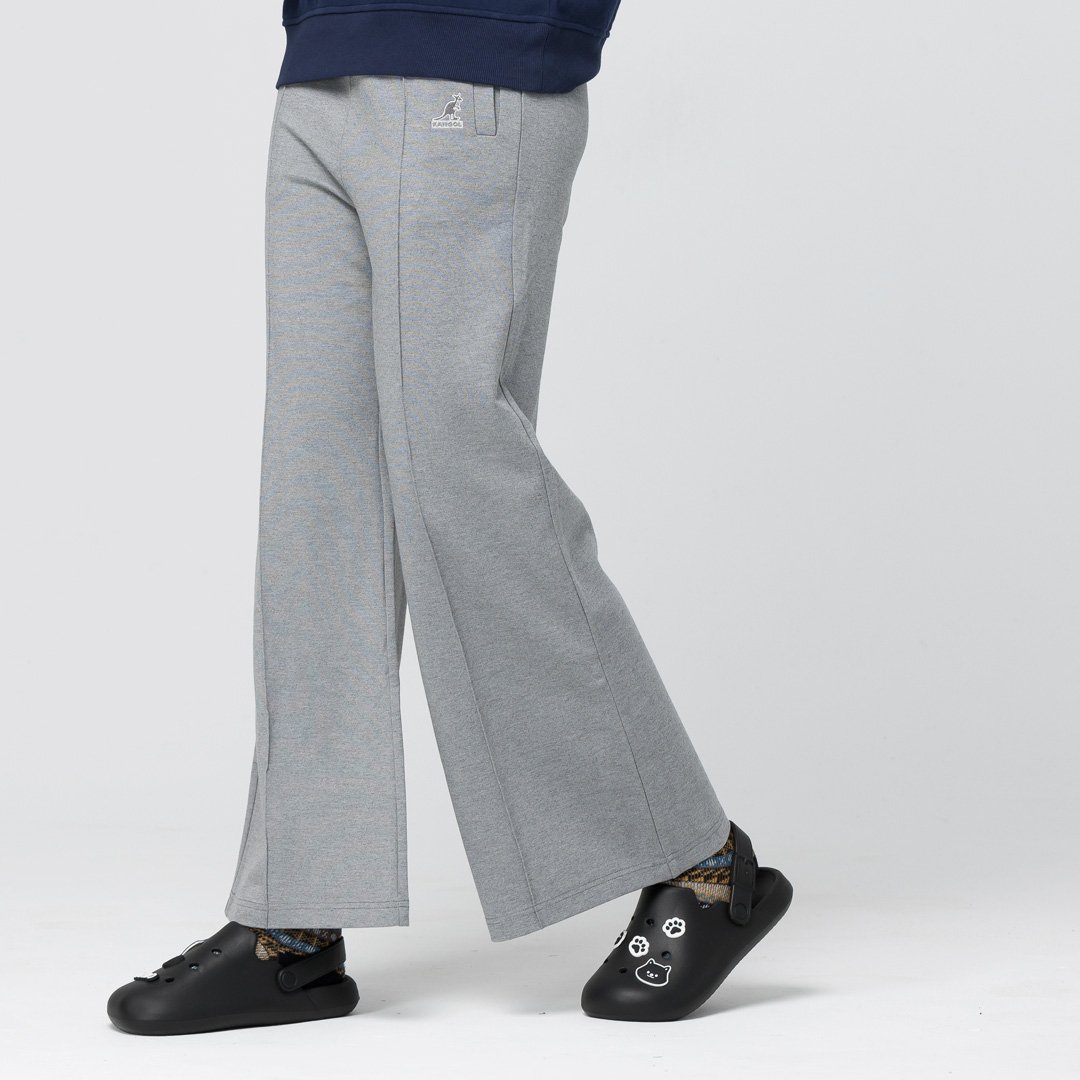 KANGOL袋鼠女款長褲-灰