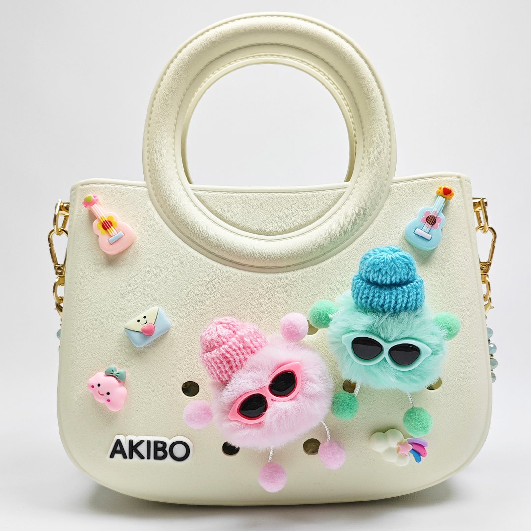 AKIBO彩色樂園款洞洞鞋扣 (七件組)