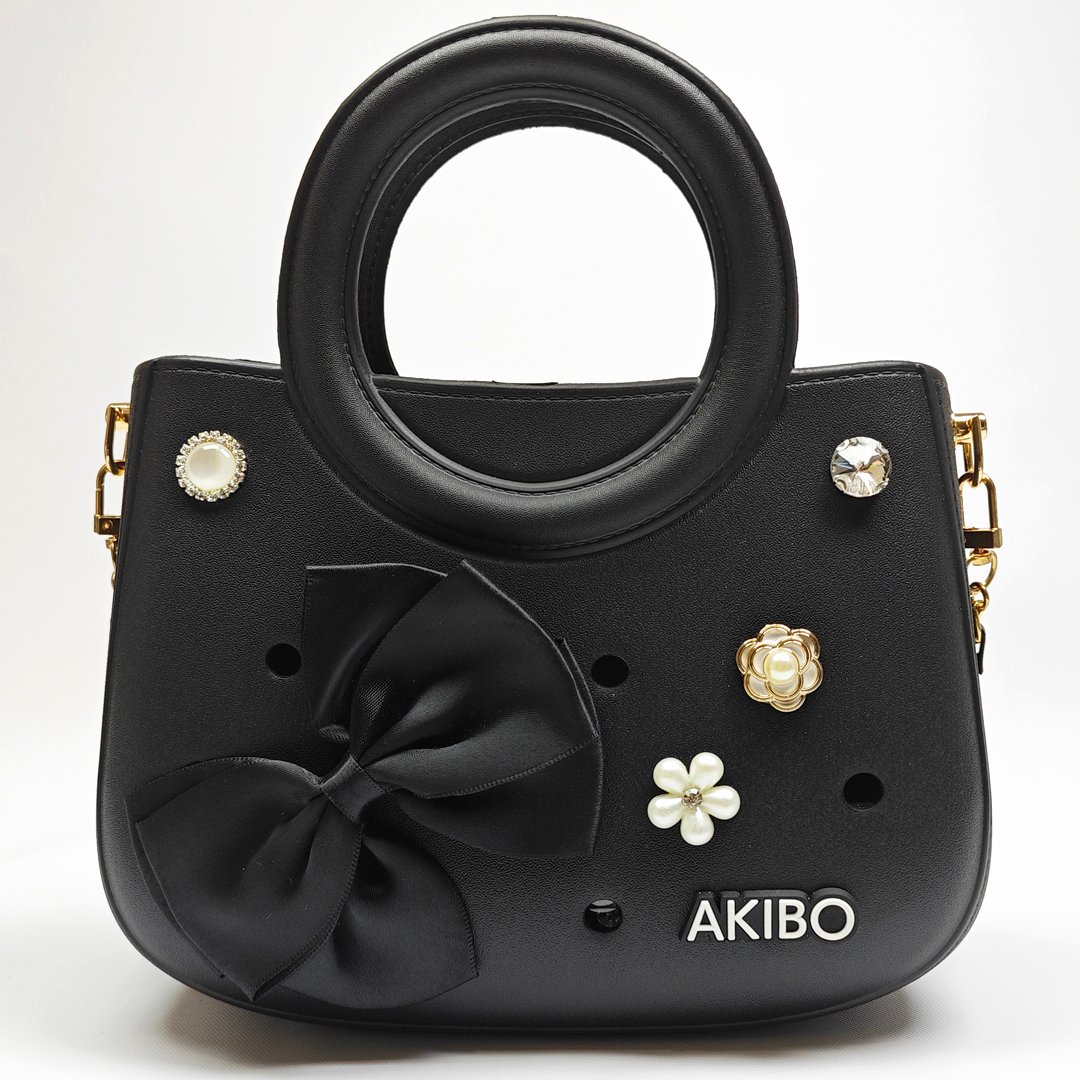 AKIBO環珠蝶舞款洞洞鞋扣(五件組)