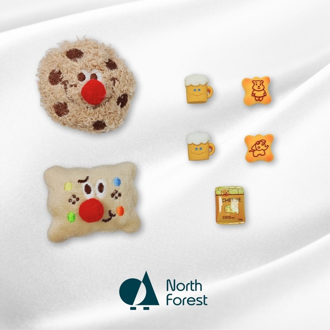 啤酒時光款洞洞鞋扣(七件組)