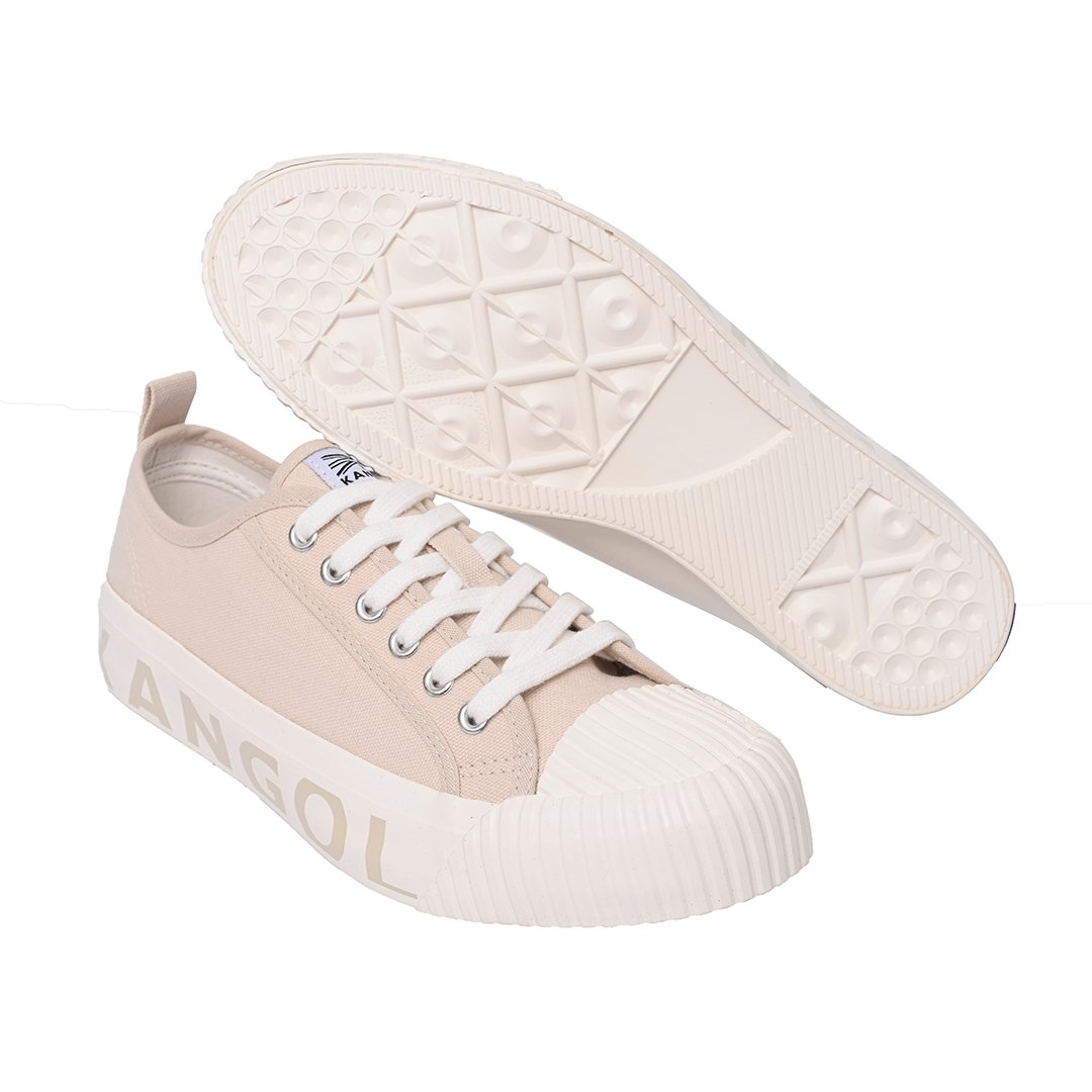 KANGO袋鼠男款帆布鞋-卡其