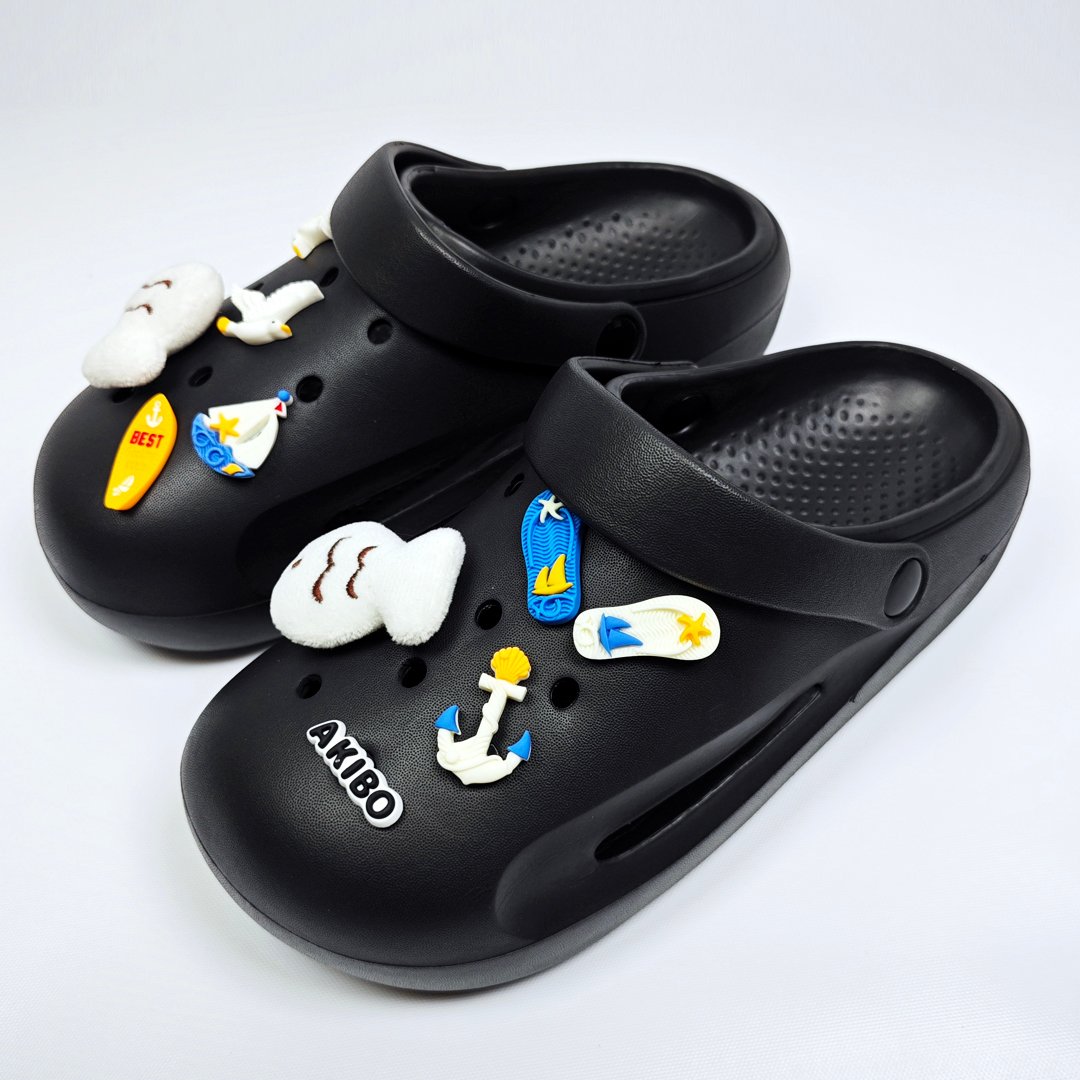 AKIBO航海冒險款洞洞鞋扣 (九件組)
