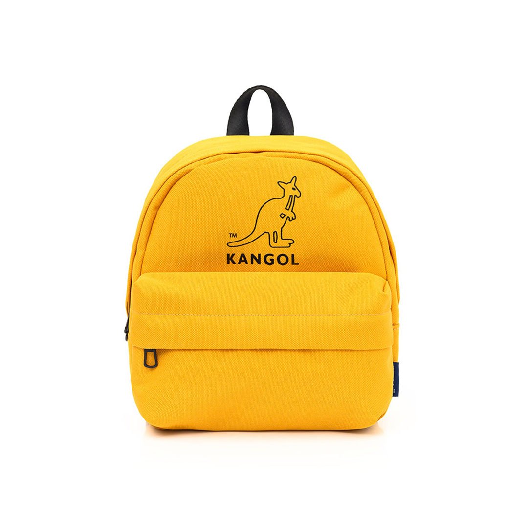 KANGOL袋鼠多彩小後背包-黃