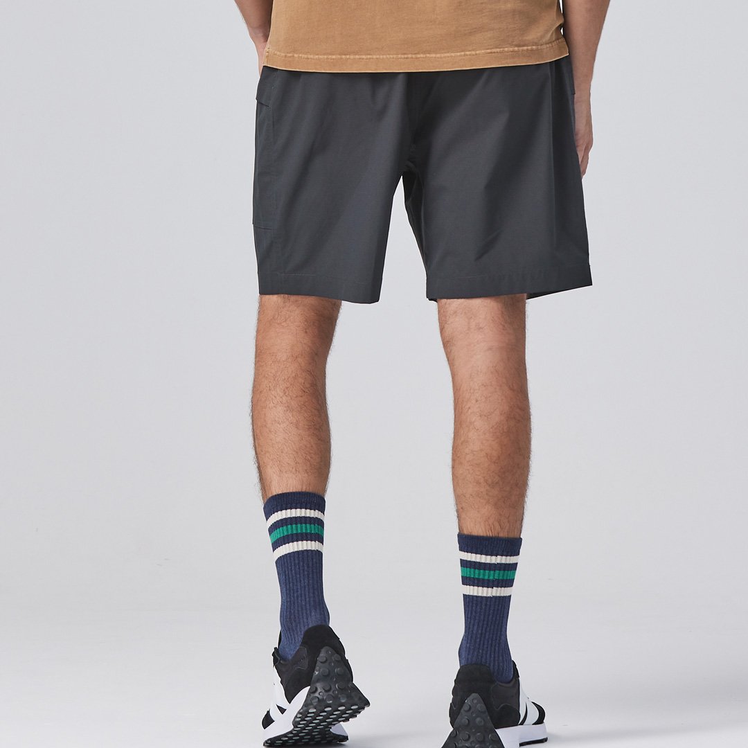 NCAA密西根大學Michigan工裝短褲-灰綠