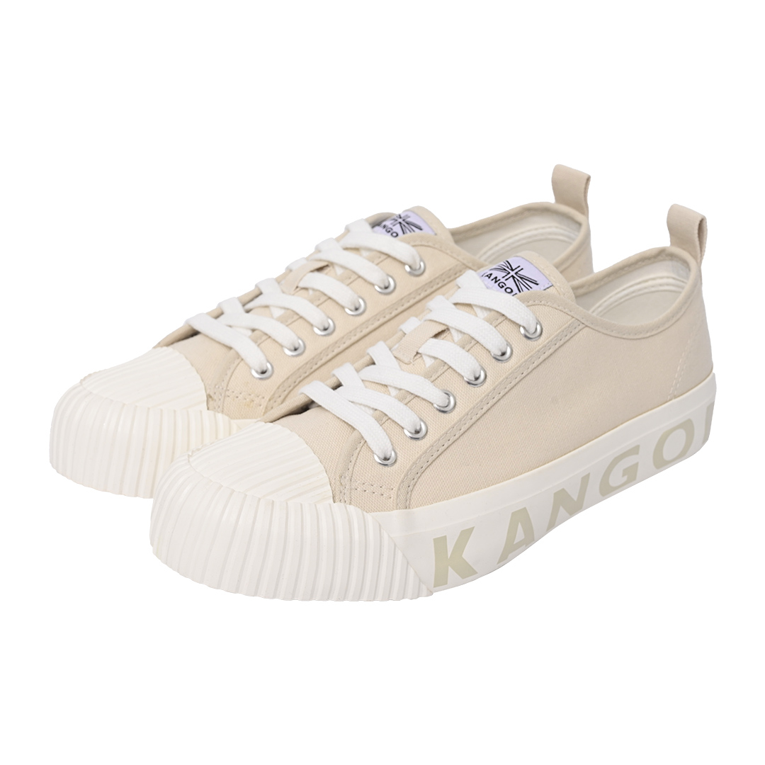 KANGO袋鼠女款帆布鞋-卡其