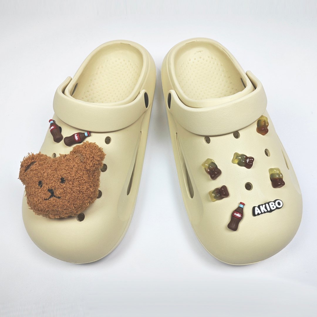 AKIBO可樂軟糖款洞洞鞋扣 (九件組)