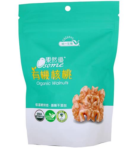 【統一生機】果然優有機核桃 150g｜低溫輕烘焙｜完整顆粒｜無防腐劑漂白劑