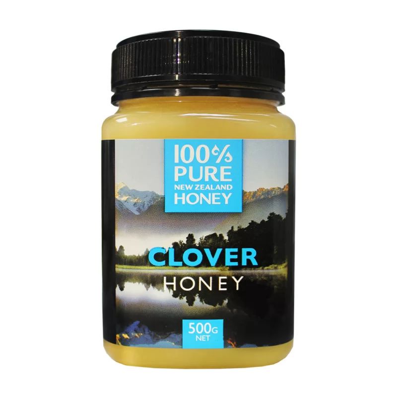 【紐西蘭恩賜】三葉草蜂蜜 500g｜紐西蘭原裝進口｜天然柑橘花香｜100% Pure New Zealand Honey｜早餐優格吐司料理