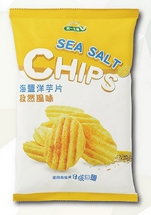 【統一生機】海鹽洋芋片 孜然風味 50g｜歐洲非基改馬鈴薯｜香脆零食