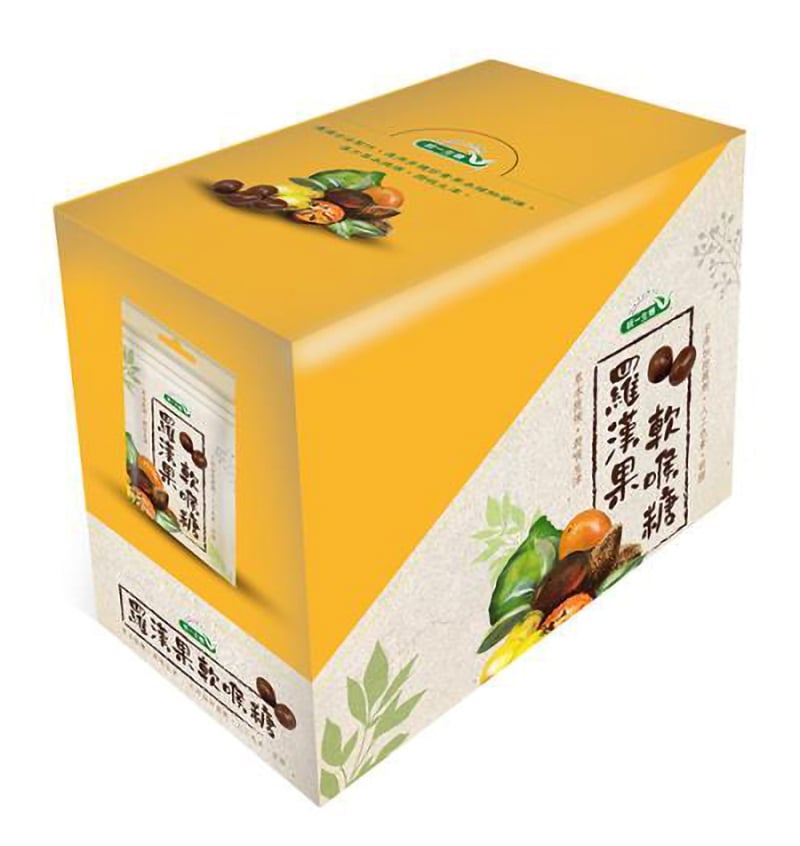 【統一生機】羅漢果軟喉糖(盒) 30g×12袋/盒｜草本精華 潤喉舒緩 無人工添加 適合教師 業務 歌手 常備分享裝