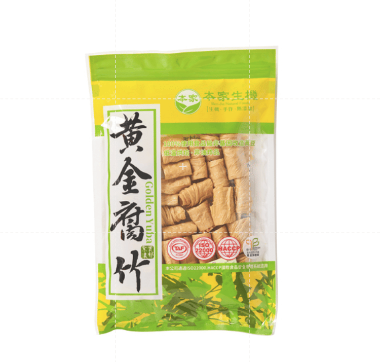 【本家生機】黃金腐竹 150g｜非基改黃豆 純手工低溫烘焙｜火鍋滷味首選 台灣製造