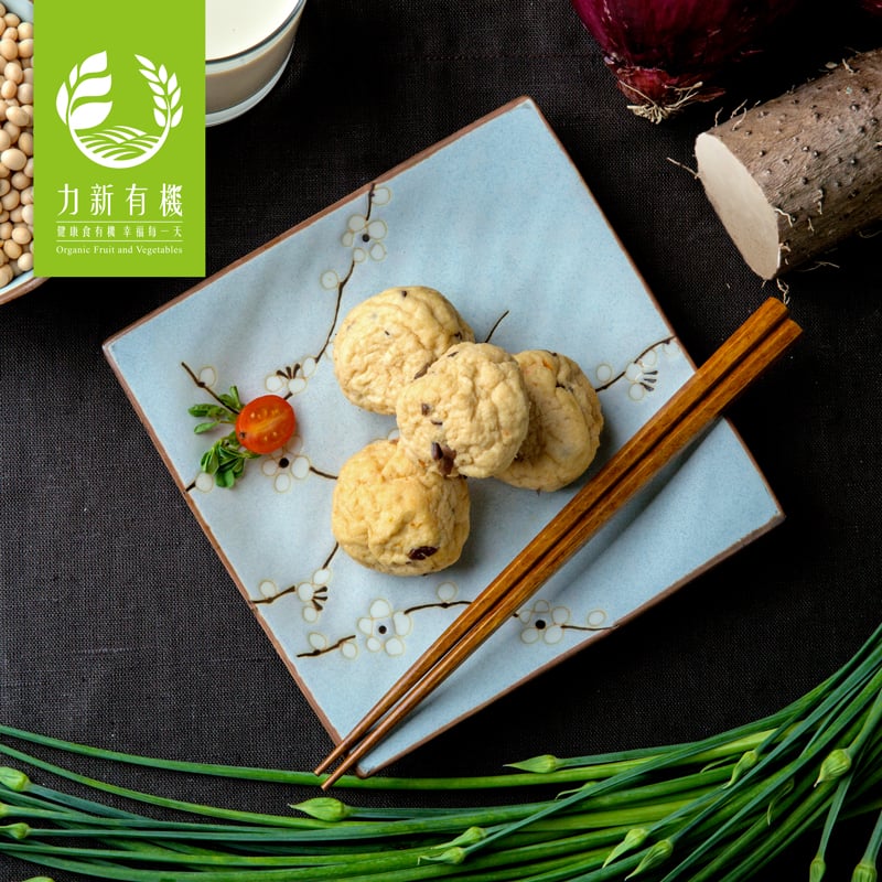 【茶月】山藥豆腐丸子 6入/盒｜非基改黃豆｜日式工藝手作｜Q彈綿密多層口感