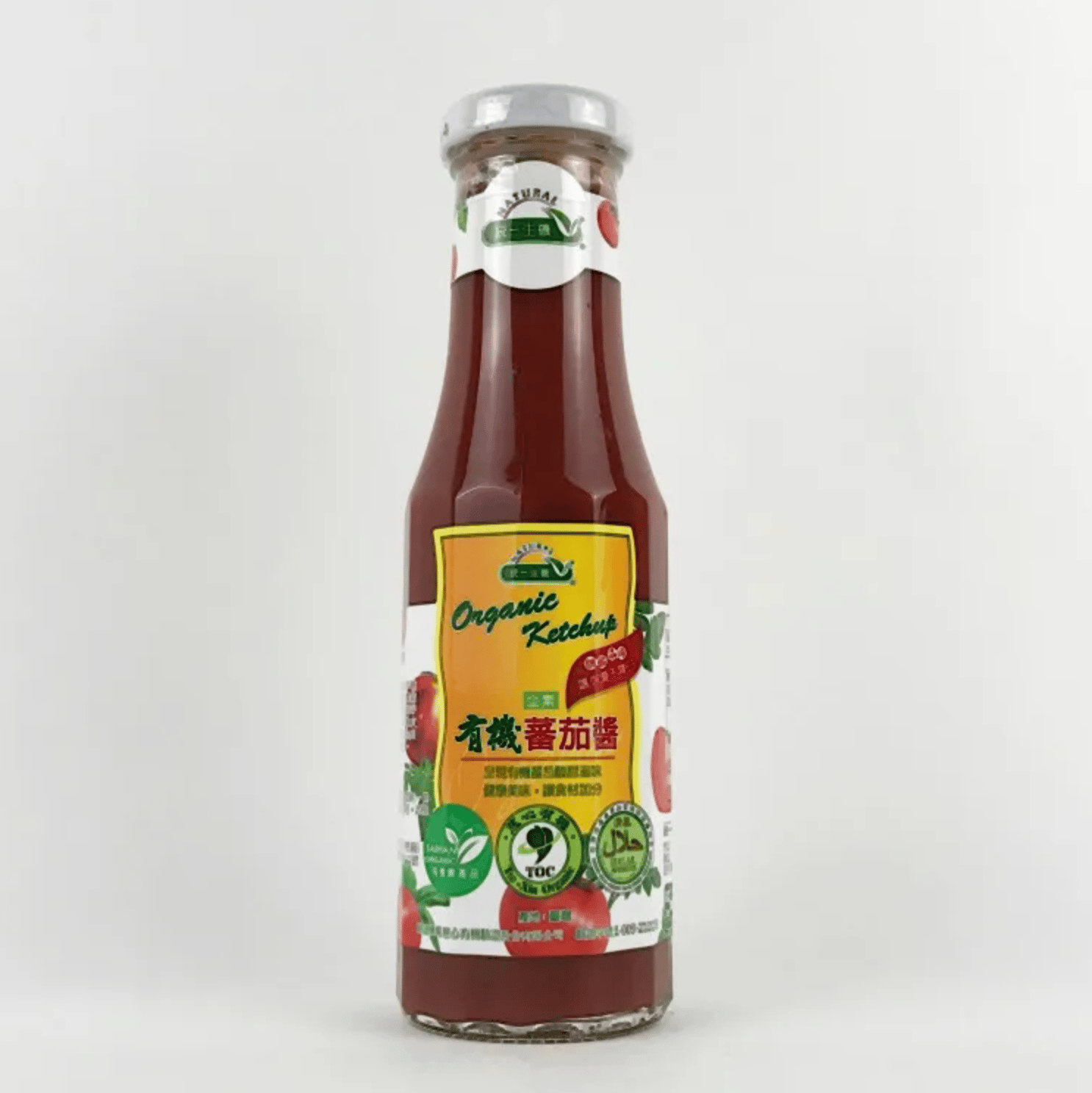 【統一生機】有機蕃茄醬 270g｜美國有機蕃茄糊 × 巴西有機砂糖 × 台灣有機蘋果醋｜慈心有機驗證｜中西料理皆適用 無添加色素香料防腐劑