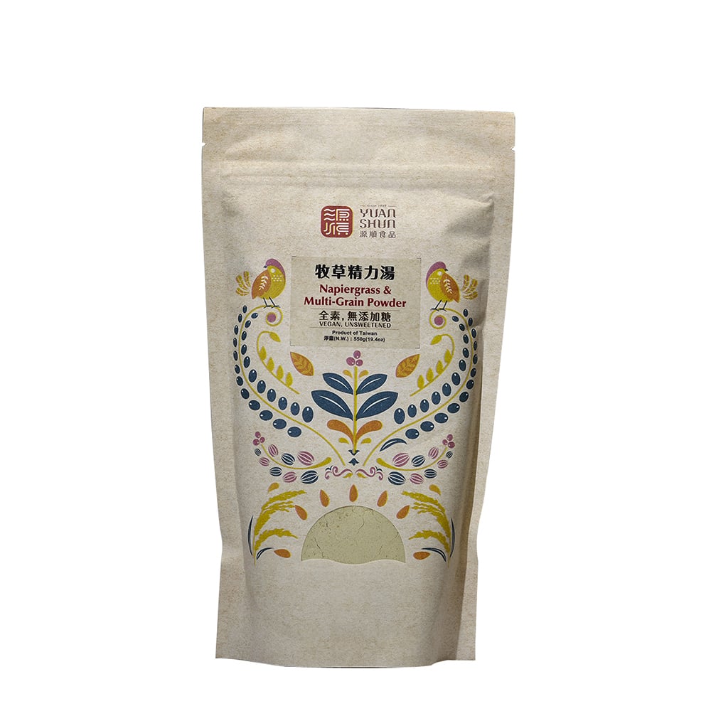 【源順食品】牧草精力湯 500G/包 含十多種穀物及堅果 | 無添加糖 人工香料及色素
