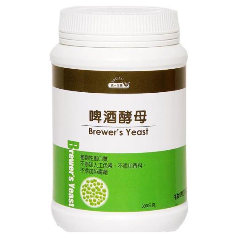 【統一生機】啤酒酵母 300g｜高蛋白植物營養粉｜無酒精無苦味｜素食者適用
