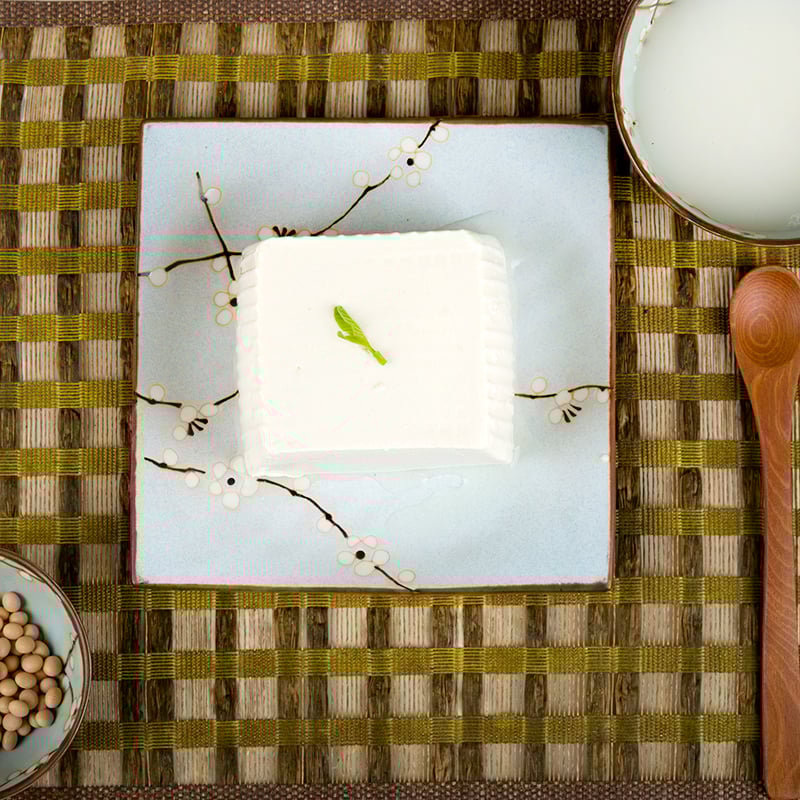 【茶月】有機絹豆腐 400g｜綿密細滑入口即化｜慈心有機驗證