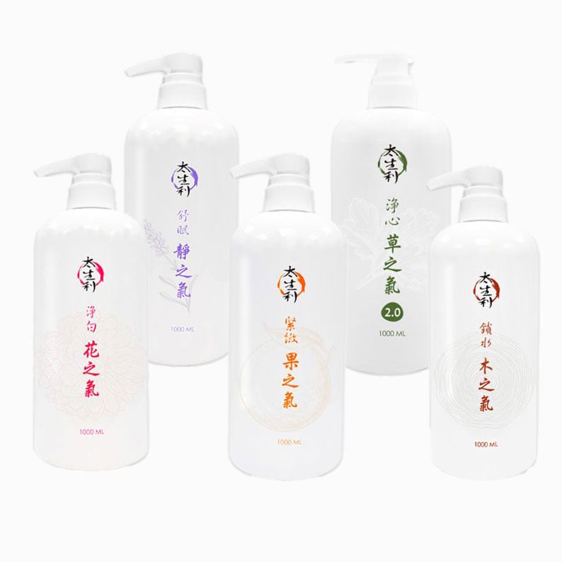 【太生利】純淨液態皂｜草之氣 / 花之氣 / 木之氣 / 果之氣 / 靜之氣 / 神之氣 / 髮之氣 / 岩蘭 / 茶之氣 / 金釀皂液｜天然植物油製｜無防腐劑人工香料｜SGS認證MIT