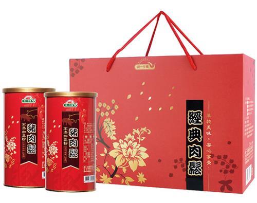 【統一生機】豬肉鬆禮盒 250g × 2罐｜台灣後腿肉製成 × 不添加豆粉｜葡萄籽油取代豬油 × 不添加味精｜嚴格焙炒控管 × 酥脆口感