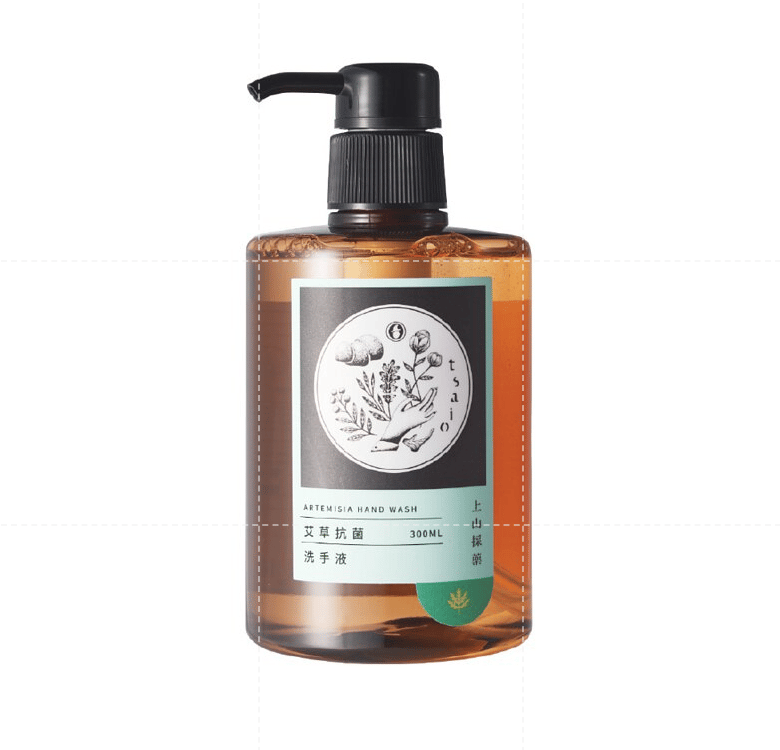 【tsaio 上山採藥】艾草抗菌洗手露 300ml｜艾草萃取深層潔淨 × 保濕潤澤不乾澀｜植萃清新療癒香氛｜溫和洗淨雙效合一