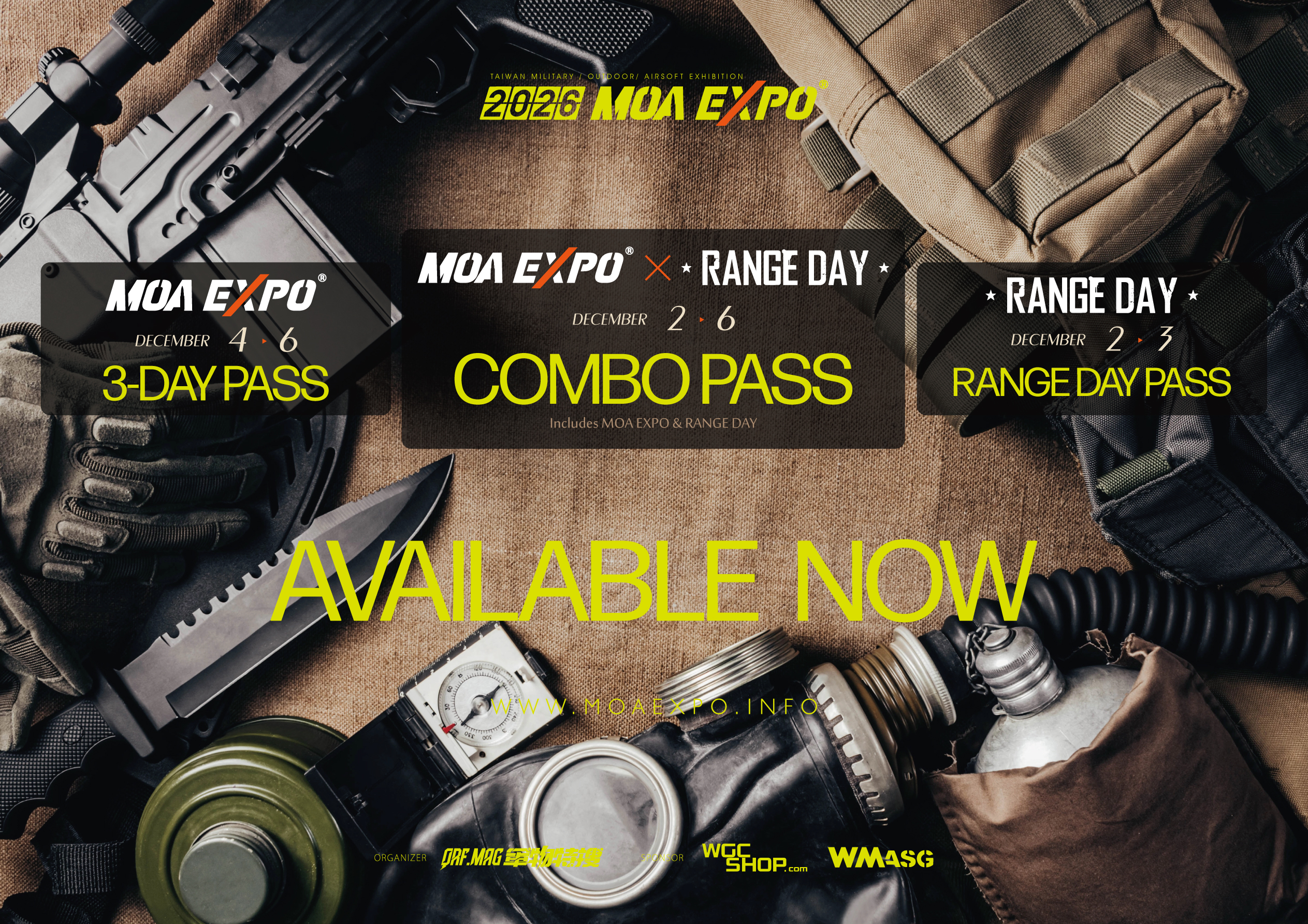 2026 MOA EXPO × RANGE DAY 門票預購 ｜2026 MOA EXPO × RANGE DAY Tickets