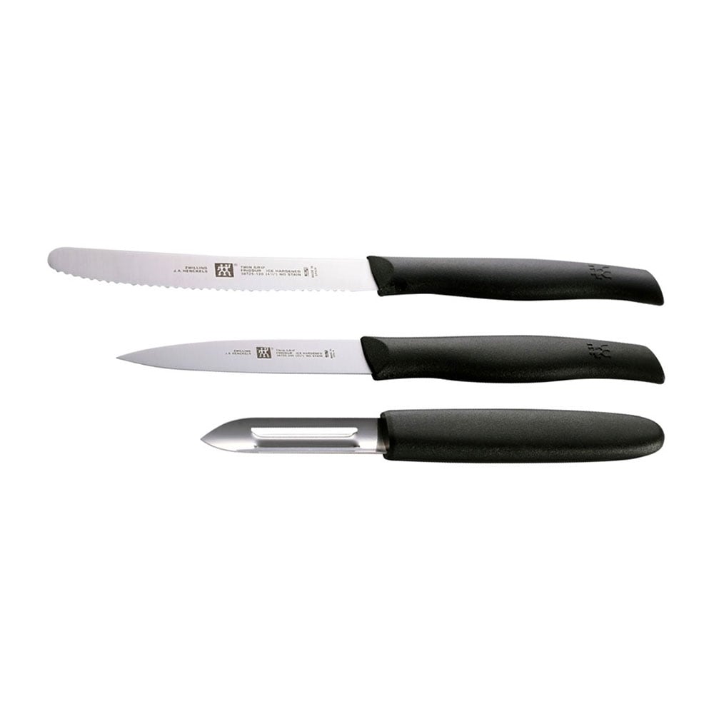 鋸齒刀 水果刀 削皮刀 三刀組 ZWILLING德國雙人牌