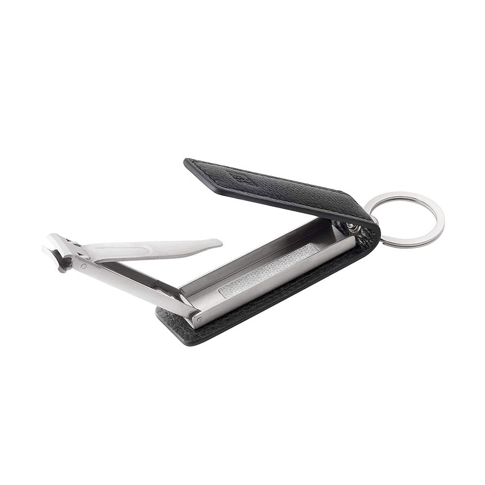 牛皮鑰匙圈指甲剪 ZWILLING德國雙人牌