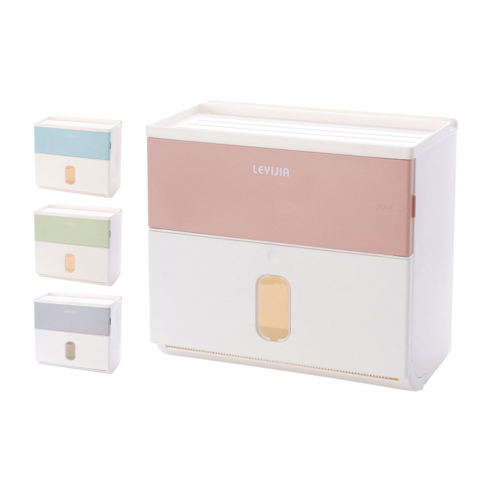 多功能雙層衛生紙盒