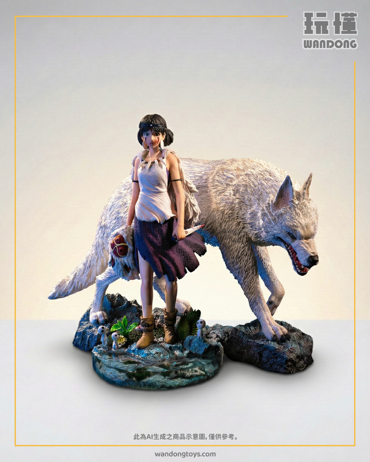 【白鹿】魔法公主 珊