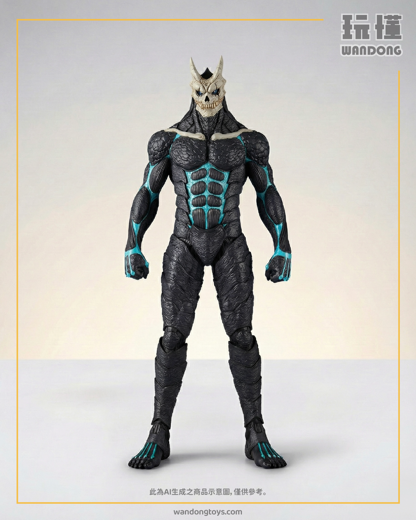 【海洋堂】MS013 怪獸8號