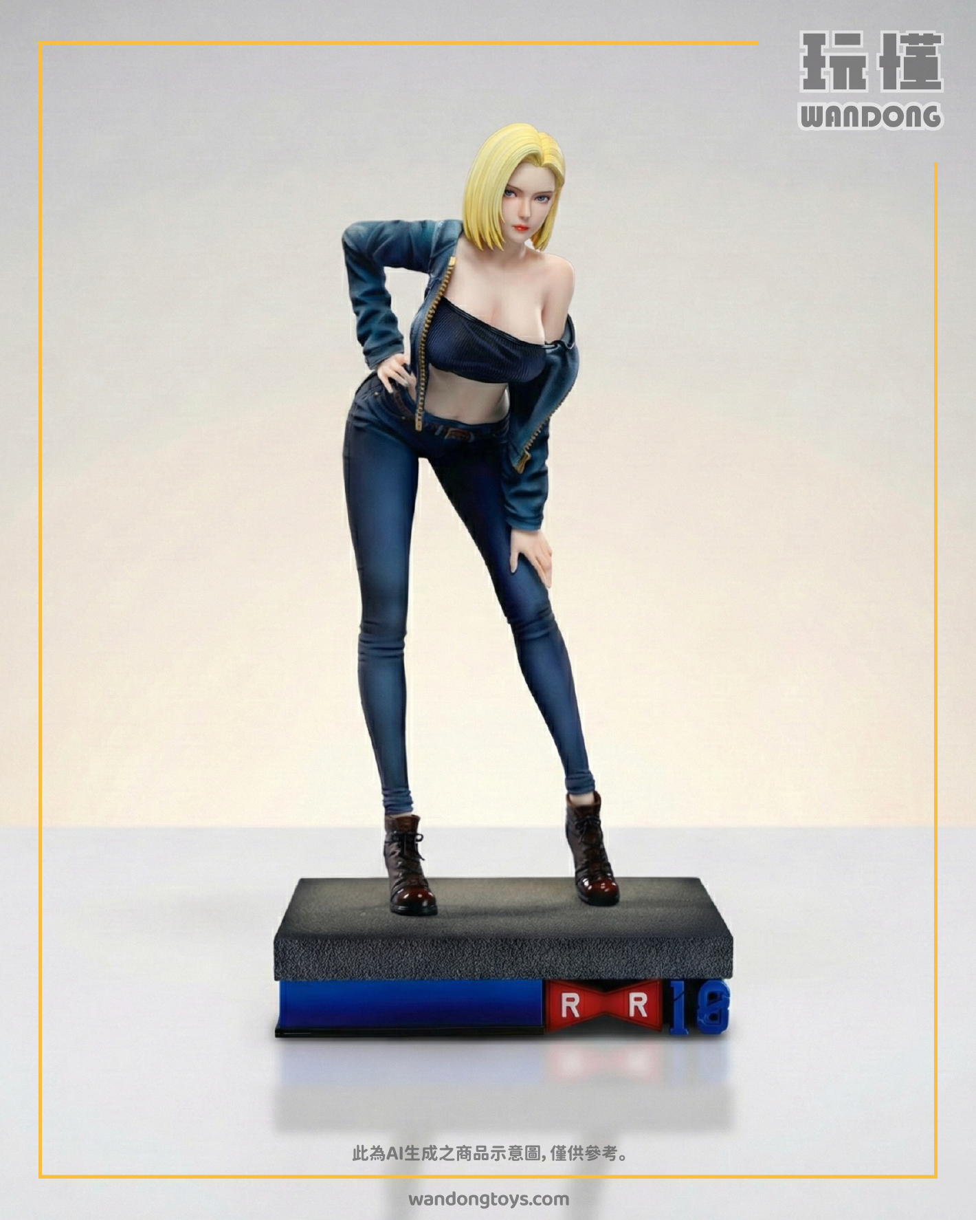 【粉蝶】人造人18號