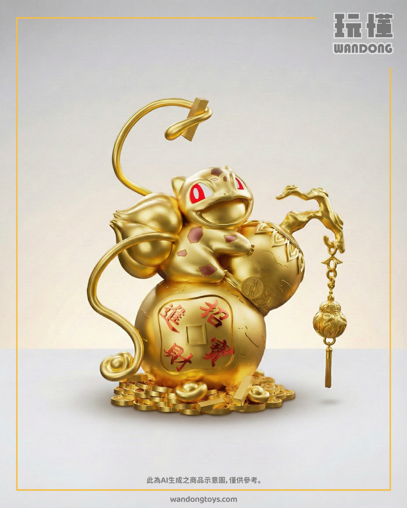 【VS模玩】福祿招財妙蛙種子