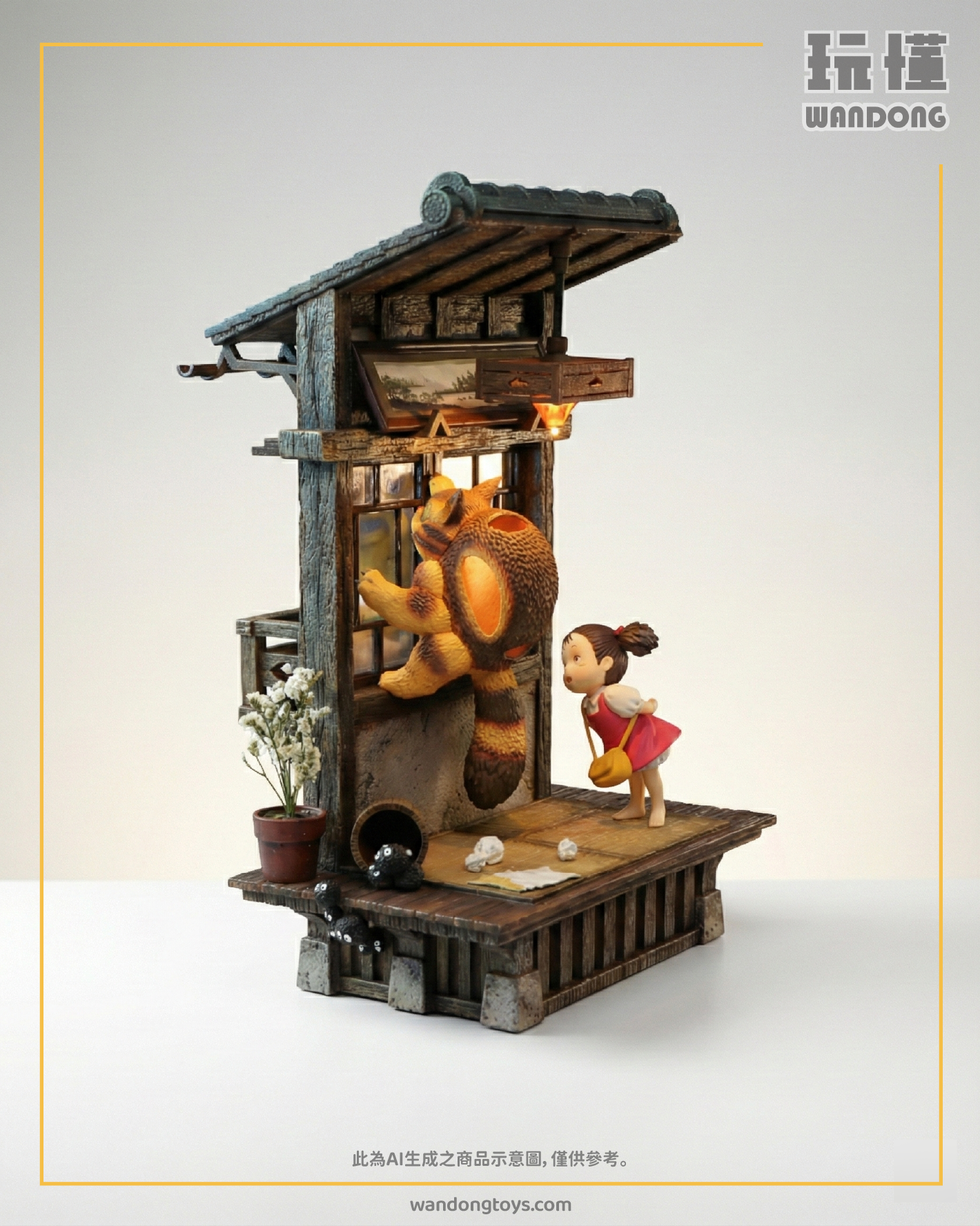 【神隱】窗台密語 小貓車 剪影瞬間