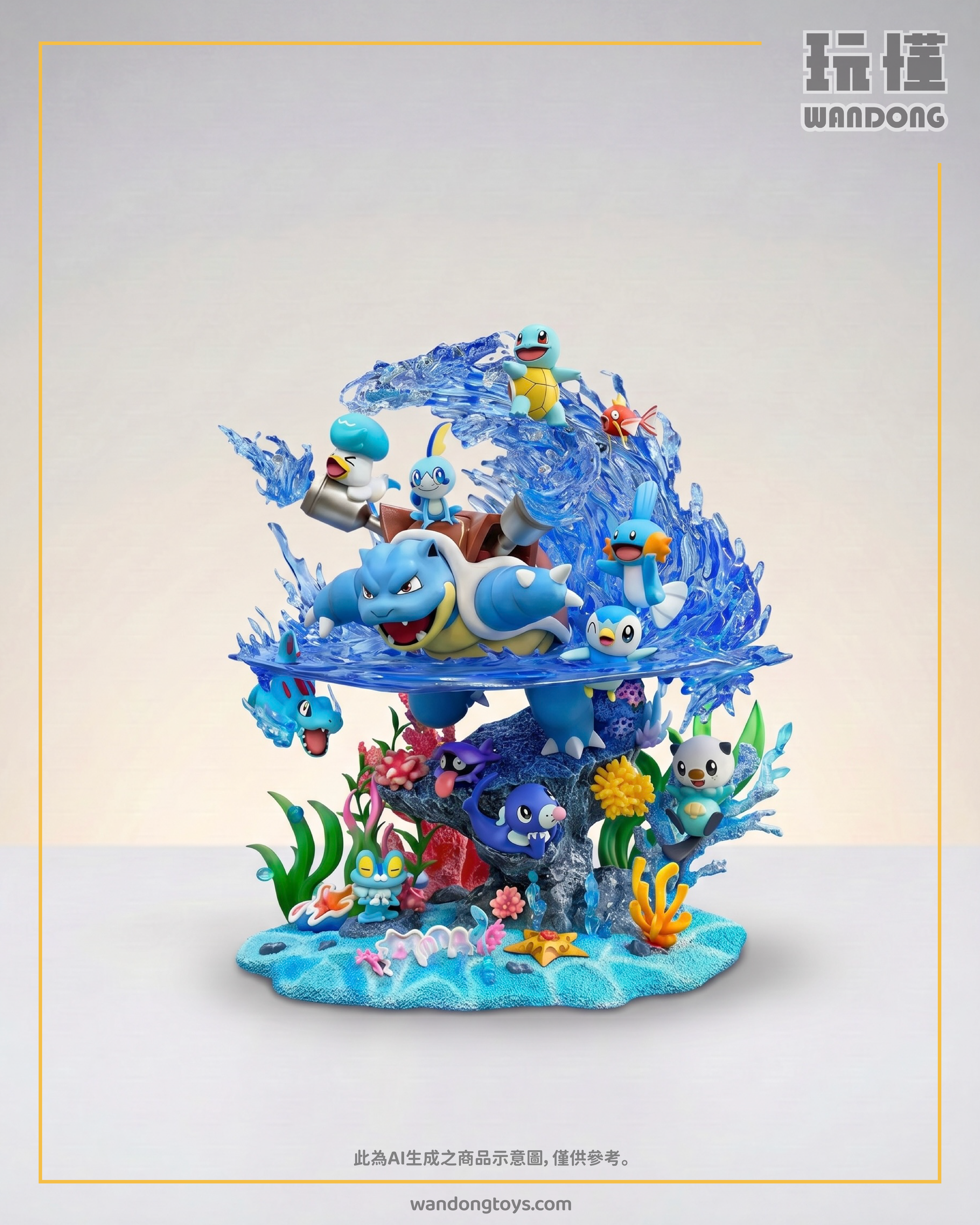 【EGG】海洋水箭龜 全家桶