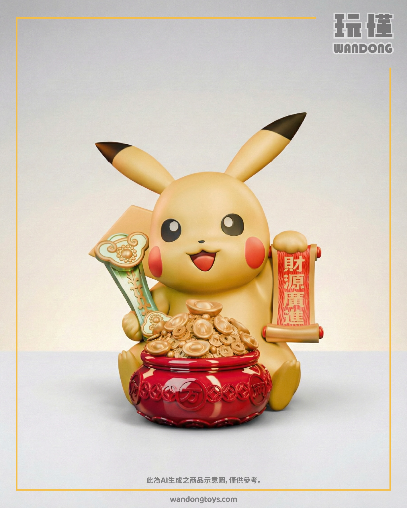 【FAT BOY】招財皮卡丘