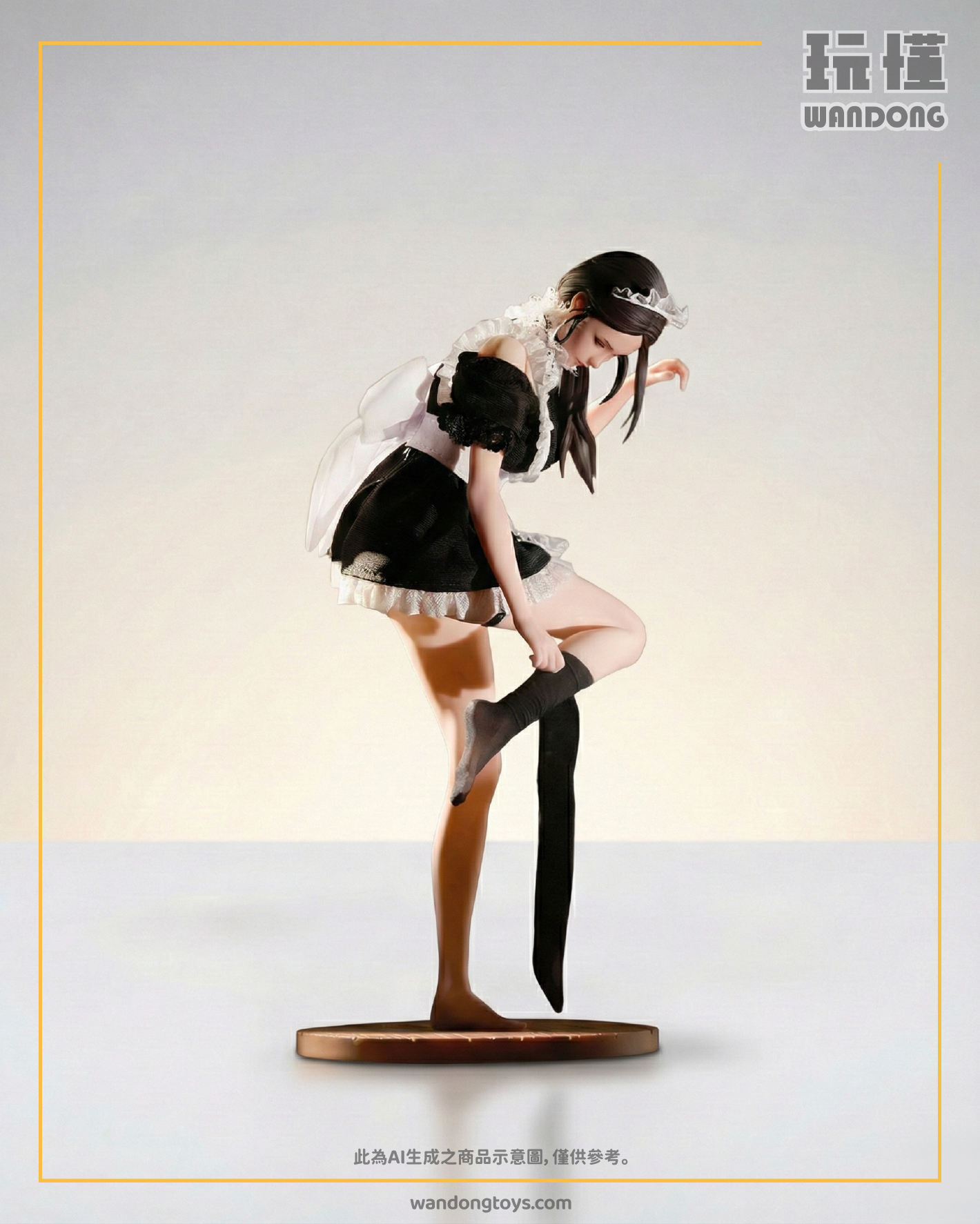 【She is real + Lou LL】超寫實女僕 1/6