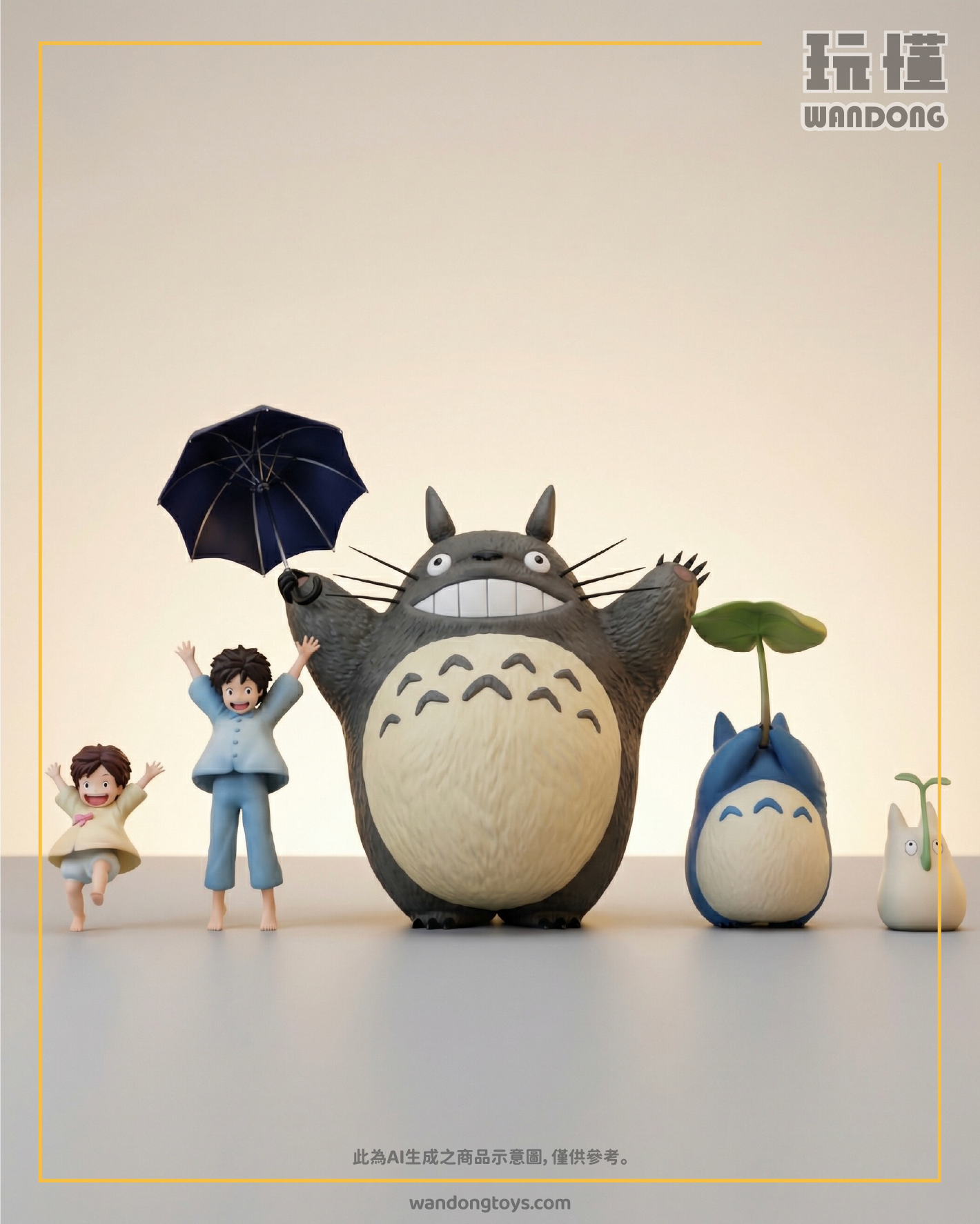 【白鹿】龍貓圖鑑 套組