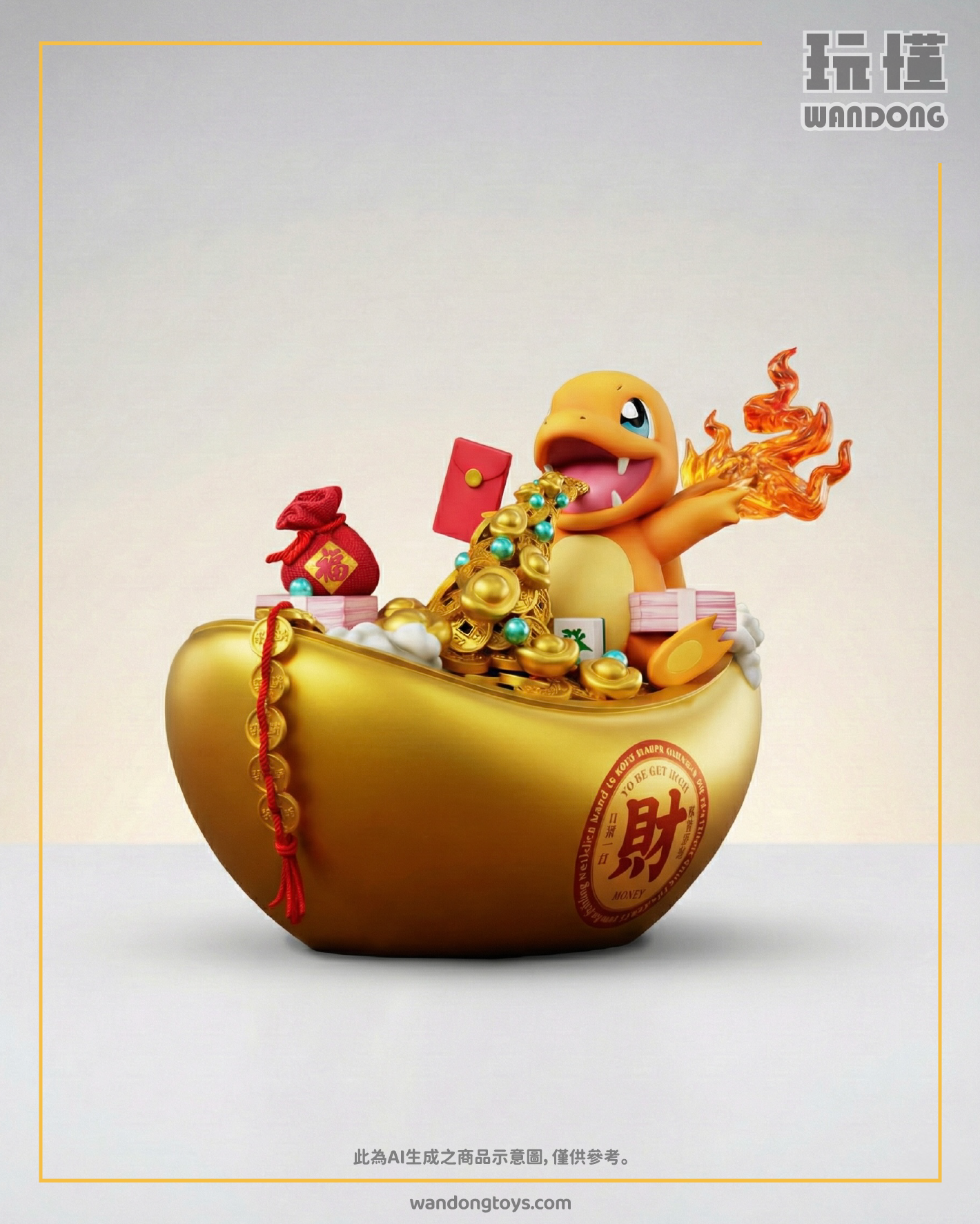 【可藝模玩】招財小火龍