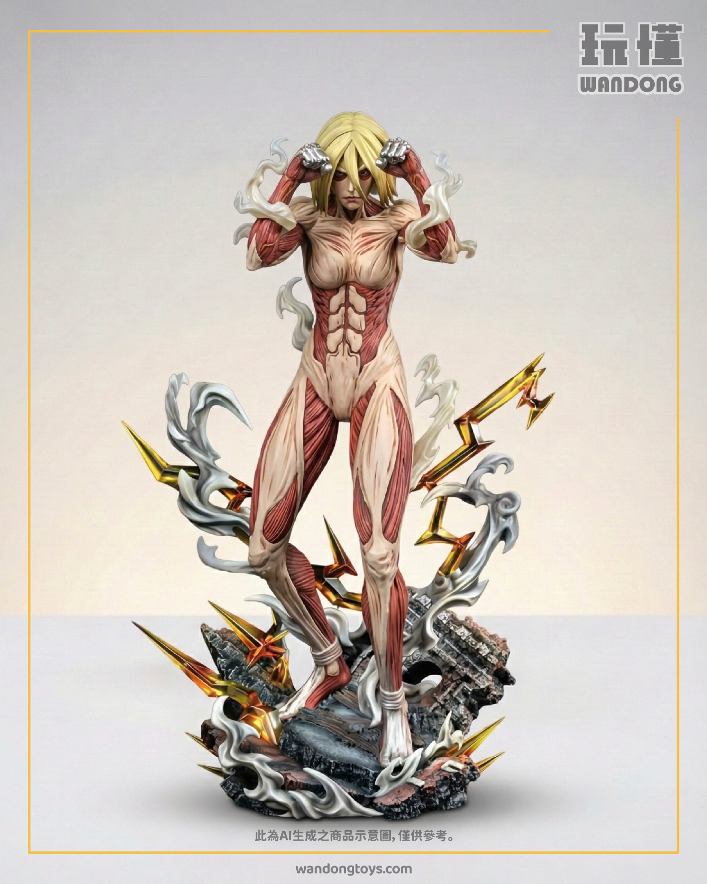 【WM】1/6 格鬥亞妮巨人