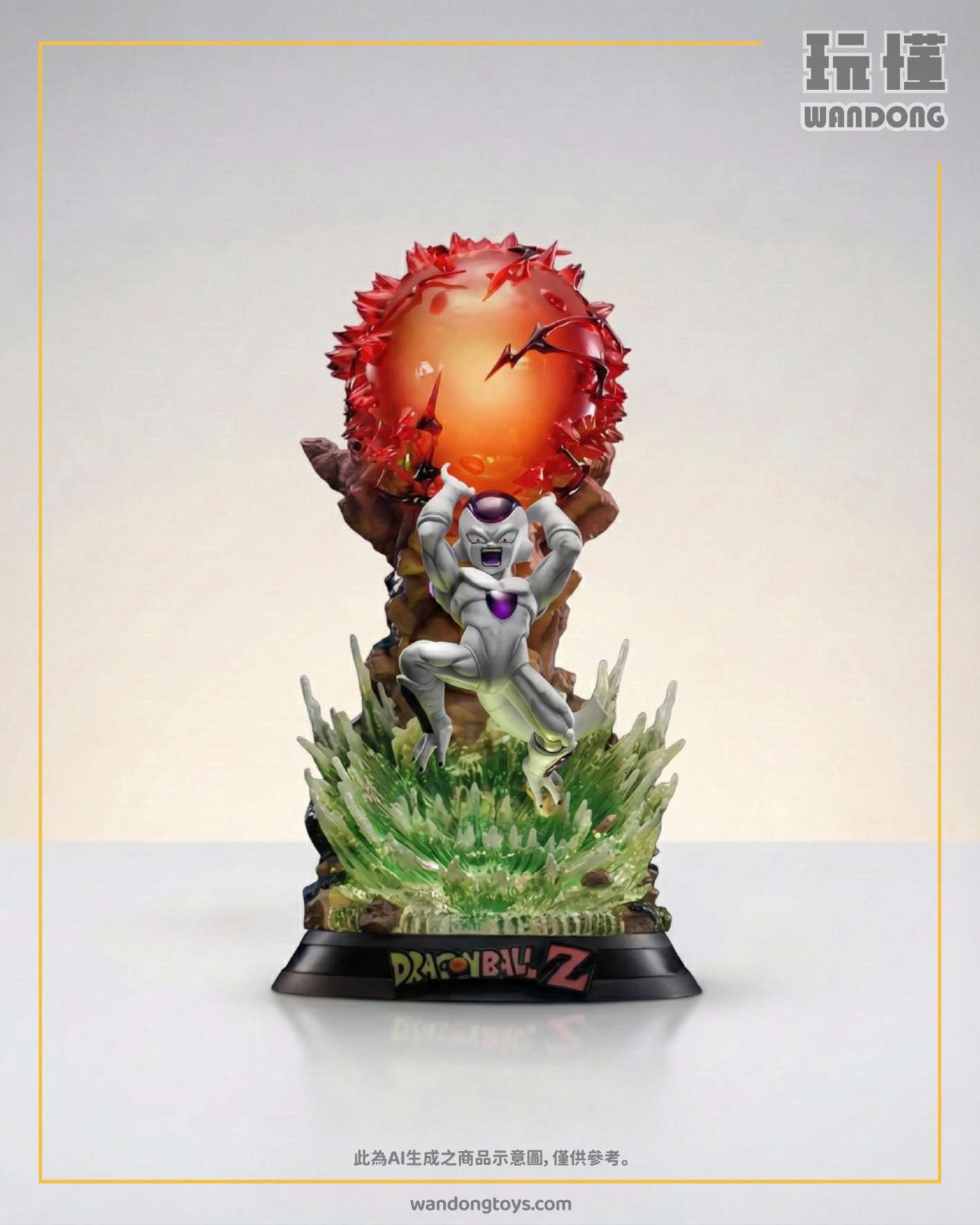 【RP】弗利沙 行星貫穿彈 龍珠WCF系列第二彈 黃金弗利沙