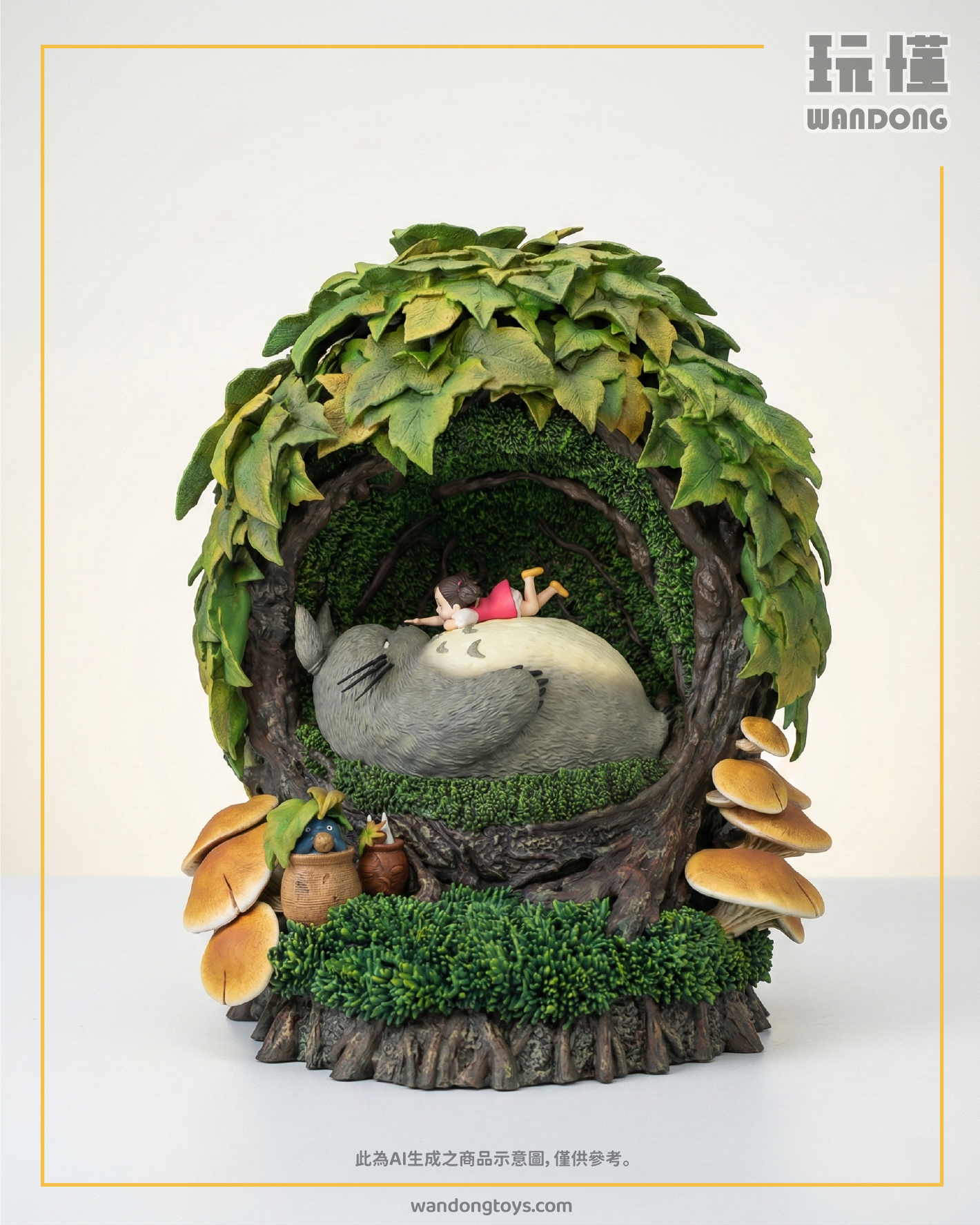 【神隱】龍貓樹洞裡的小憩