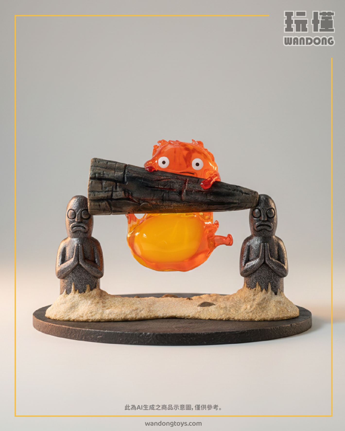 【布理 x Weare A Design】卡西法小夜燈 熾心守護者