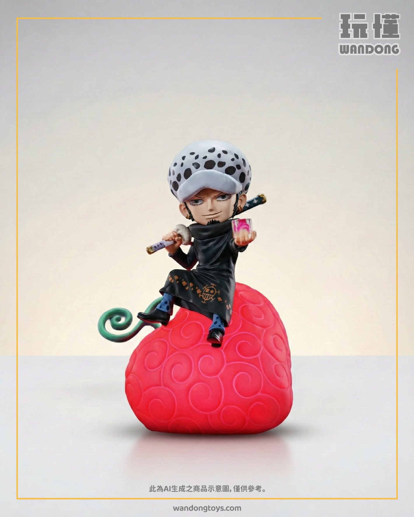 【HAPPY LIFE】羅 惡魔果實聲控小夜燈