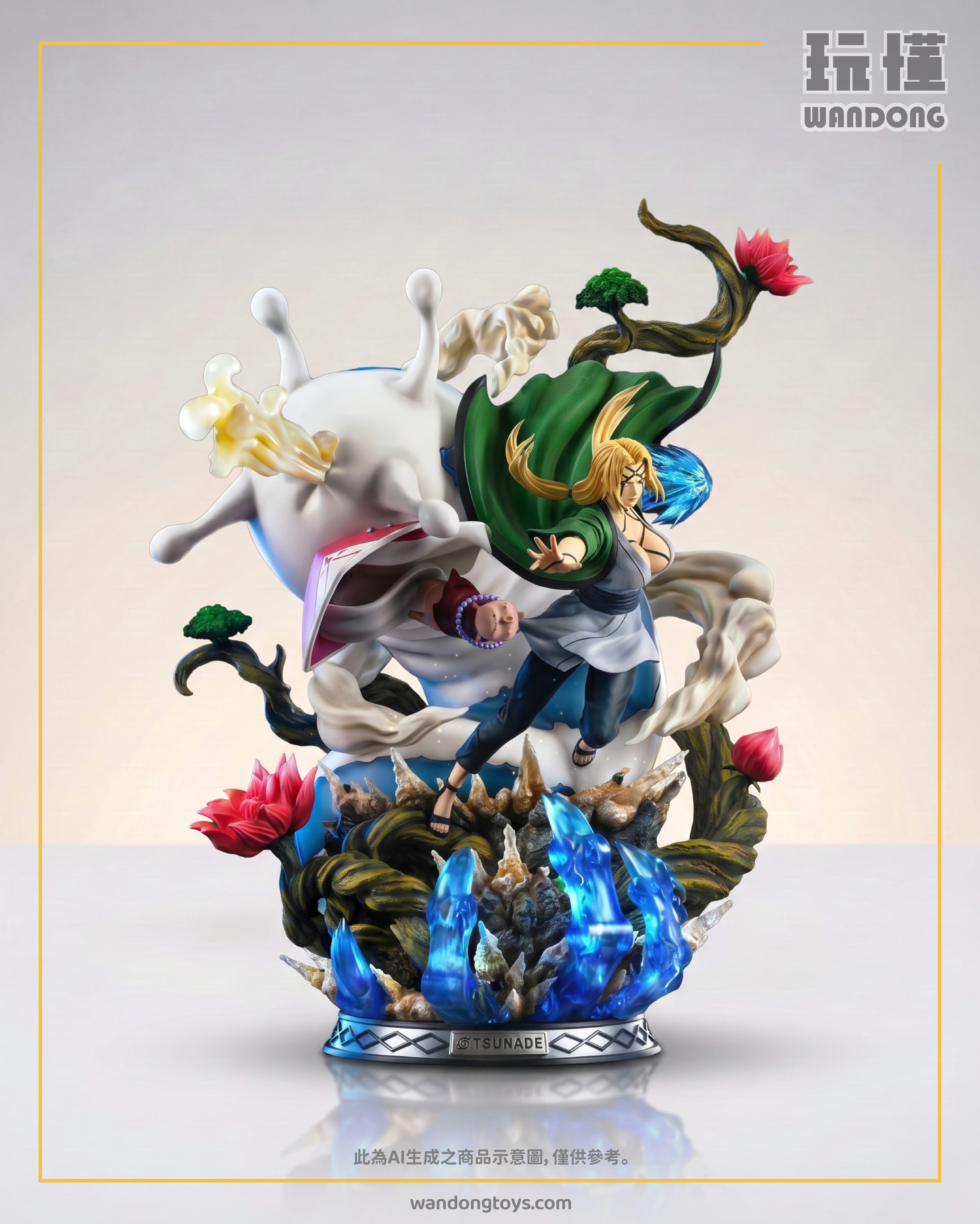 【巨浪】綱手 第三次忍界大戰