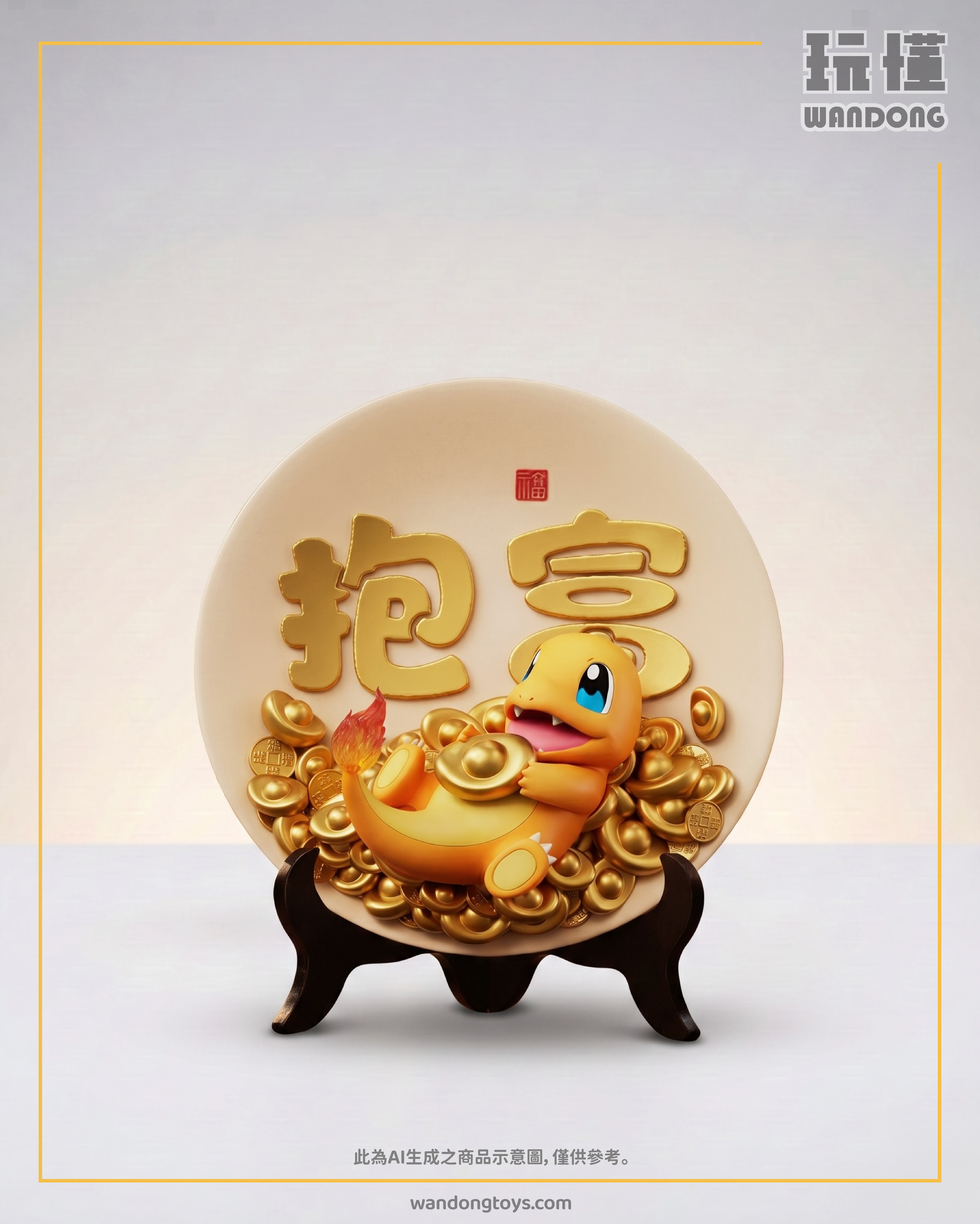【MAR模玩】抱富小火龍