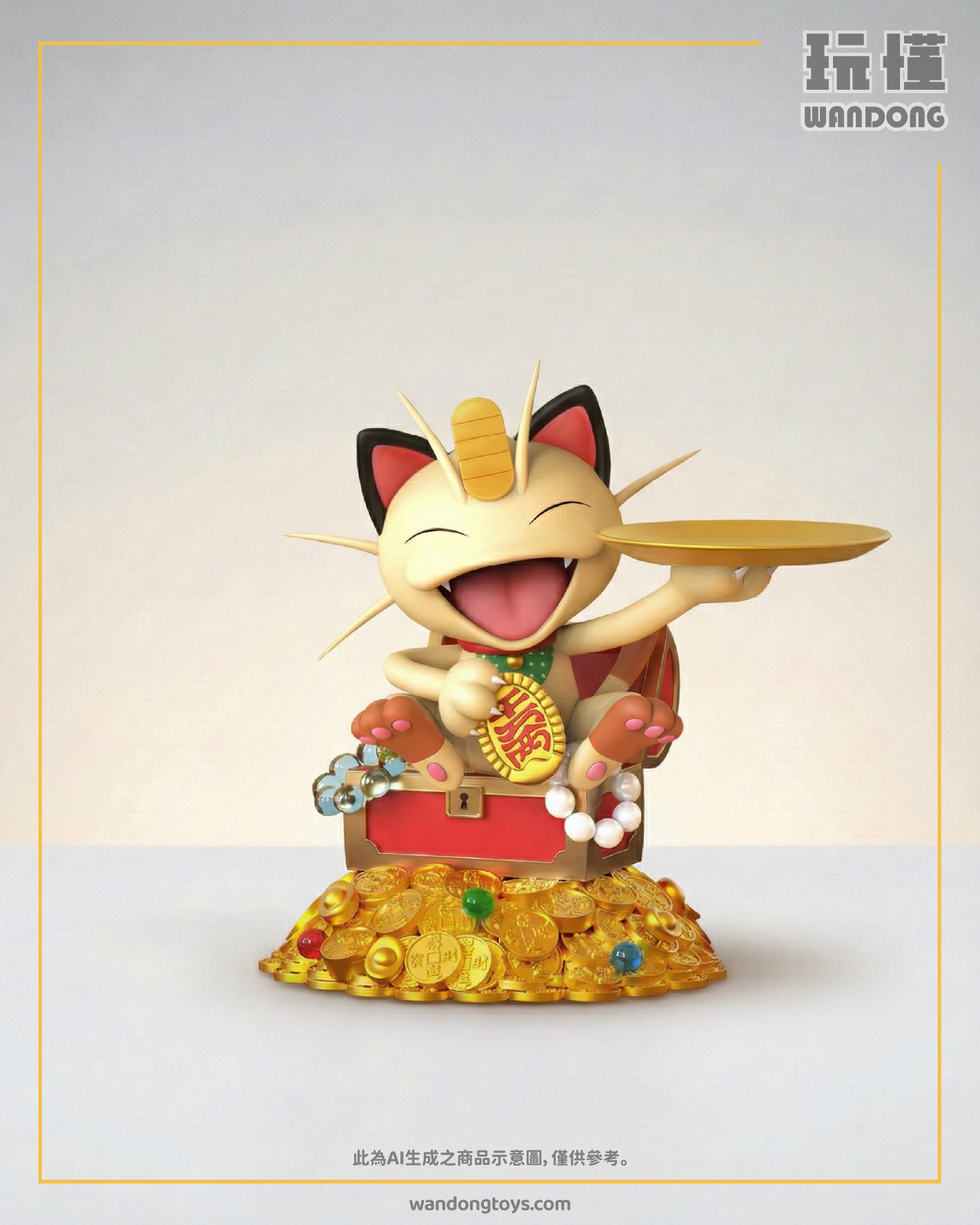 【WATERCRESS】招財收納喵喵