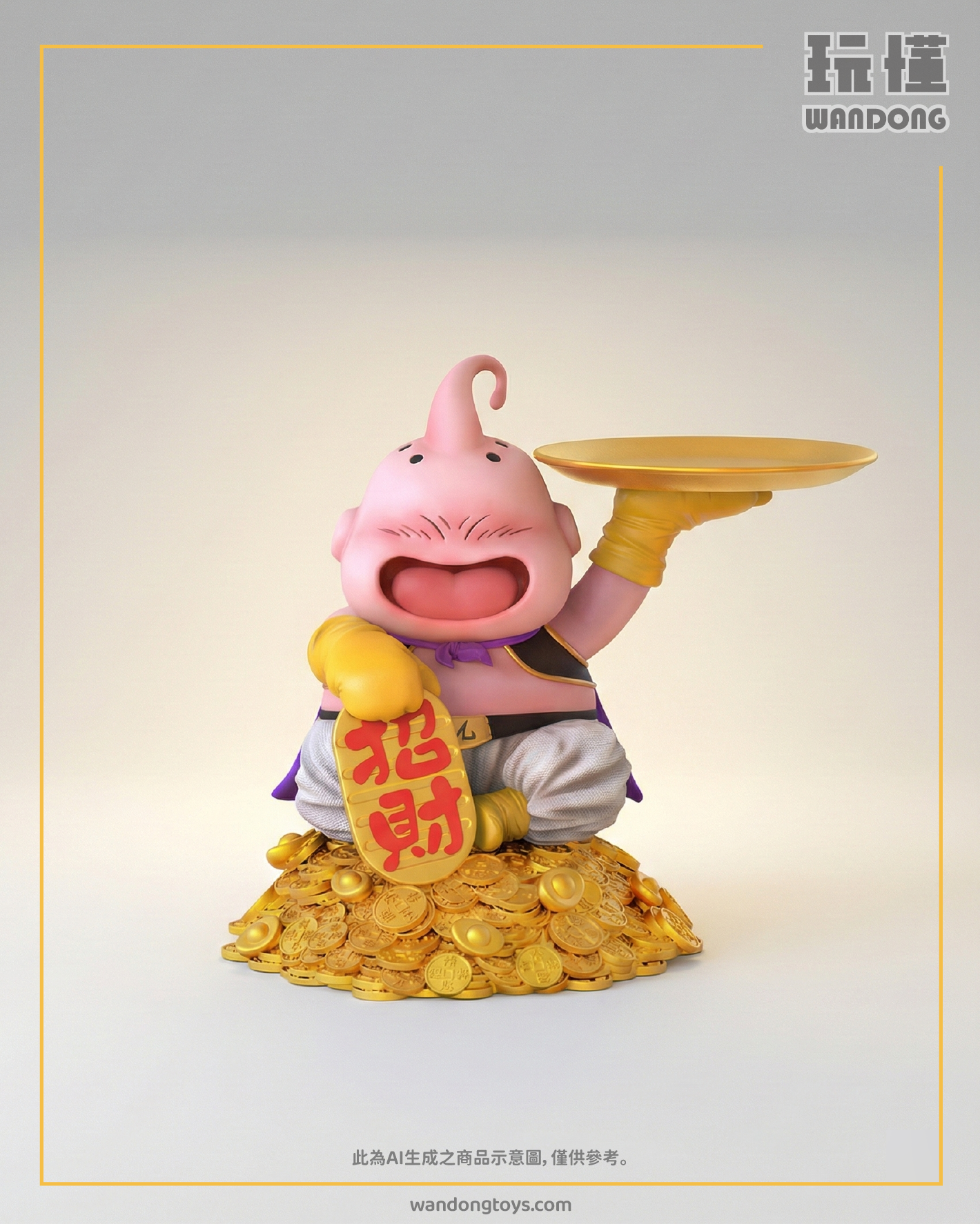 【Watercress】超大招財收納普烏