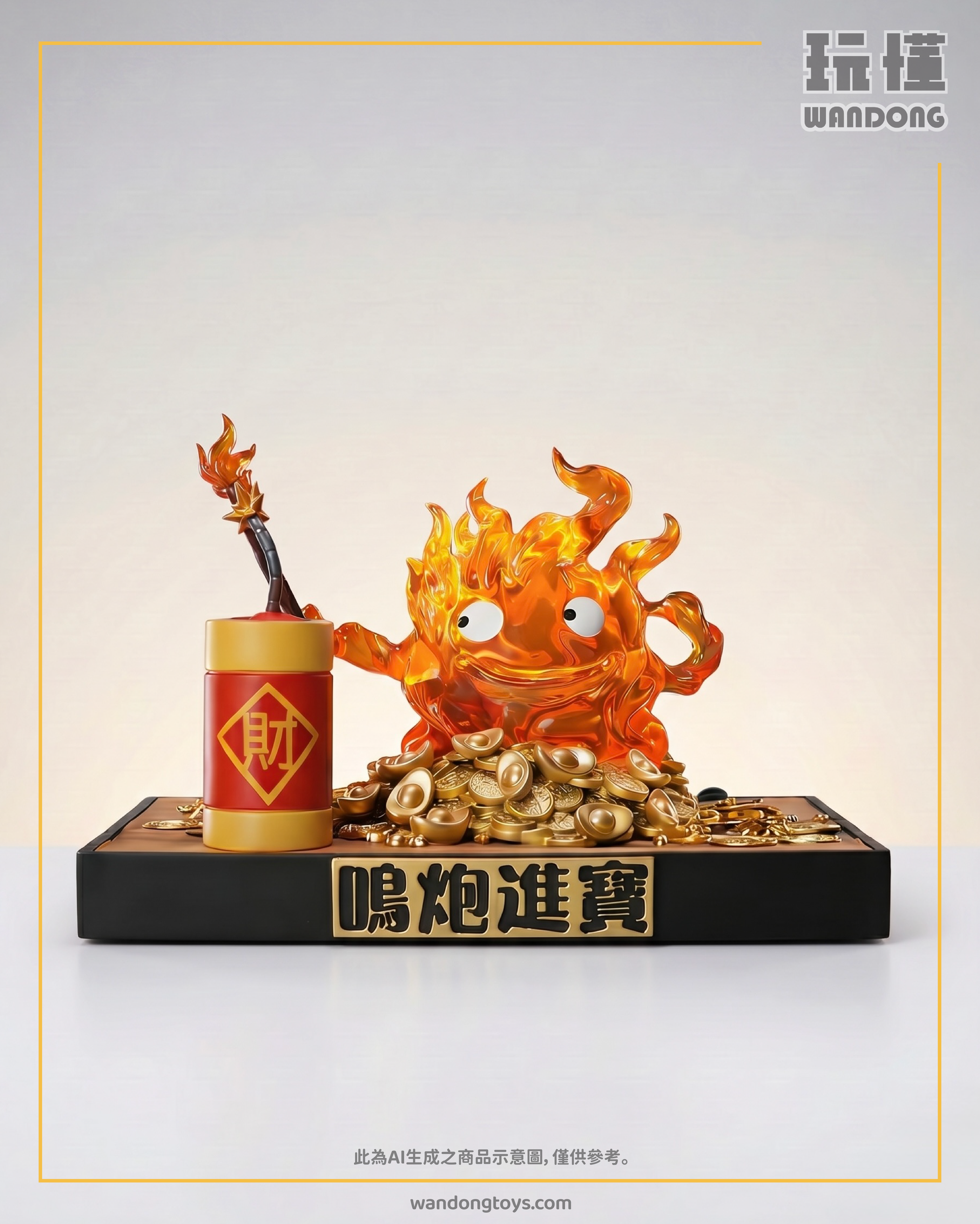 【Lucky】鳴炮進寶 卡西法