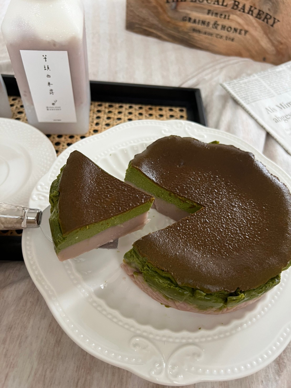 宇治芋泥巴斯克